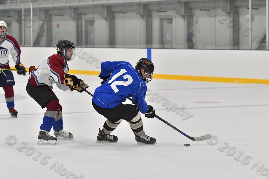 Wheaton College Men\'s Ice Hockey vs Middlesex Community College. - Photo By: KEITH NORDSTROM